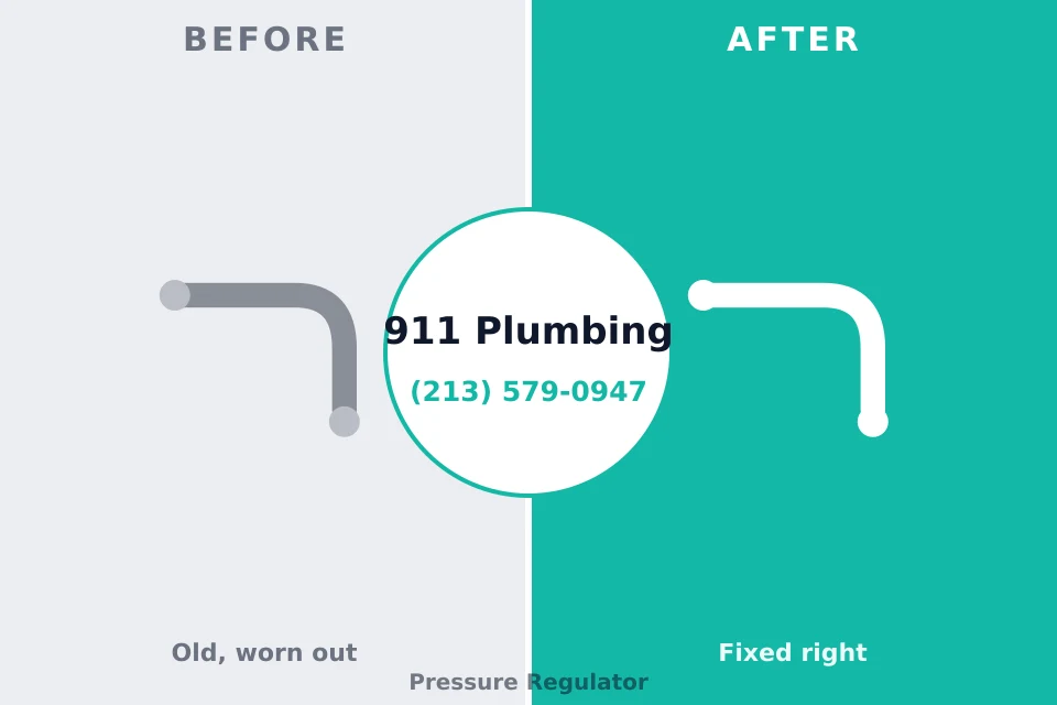 Before and after: plumbing repair Woodbranch, TX